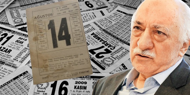 FETÖ'nün işaret ettiği tarih 14 Ağustos