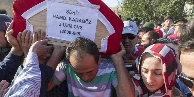 ehit Uzman avu Karagz, Konya'da topraa verildi