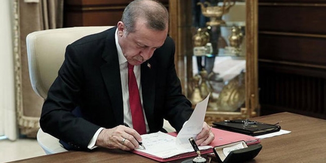 Erdoğan'dan uluslararası kanun onayı