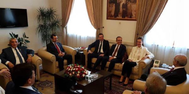 AK Parti'den Kılıçdaroğlu'na teşekkür ziyareti