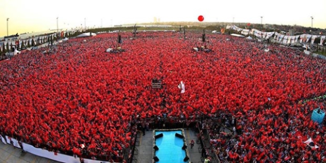 Yenikapı 3,5 milyon kişiyi ağırlayabilecek