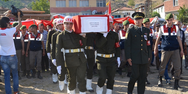 Şehit Uzman Çavuş Küssen Balıkesir'de defnedildi