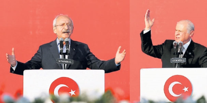 'Kılıçdaroğlu dengeli, Bahçeli coşkuluydu'