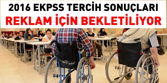 ÖSYM, engellileri reklam uğruna mı bekletiyor