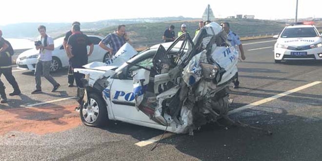 Osmangazi Köprüsü'nde ilk ölümlü kaza: 1 polis şehit