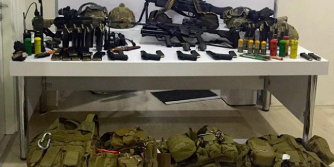 Hava Harp Okulu'nda MAK timinin kullandığı mühimmatlar ele geçirildi