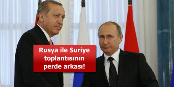 Rusya ile Suriye'de 4 maddelik işbirliği