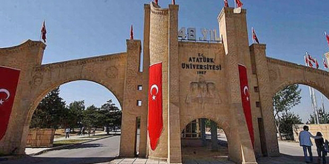 Atatrk niversitesi'nde 16 akademisyen aa alnd