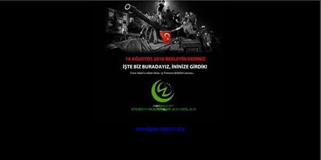 Fetullah Gülen'in web sitesi 'hack'lendi