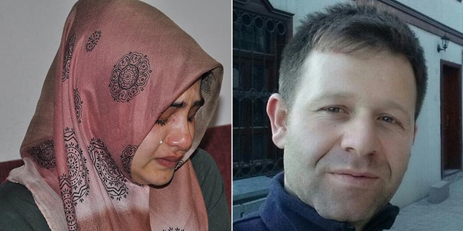 Şehidin hamile eşi hem ağladı hem ağlattı