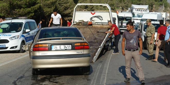 Gaziantep'te trafik kazası: 4 yaralı
