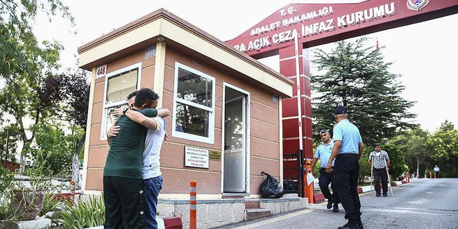 Cezaevlerinden 4 bin 696 hükümlü tahliye edildi