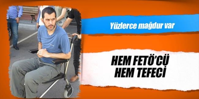 Hem FETÖ'cü hem tefeci