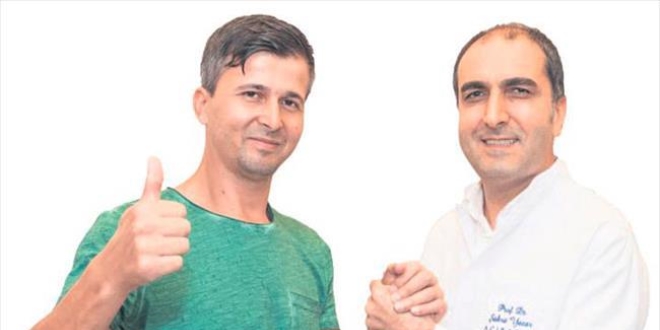 Ayak parmağından başparmak yaptılar
