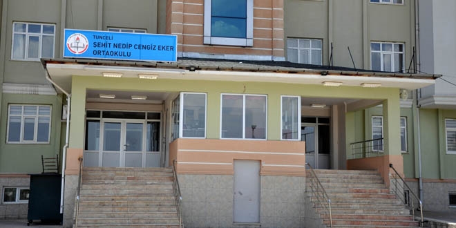 Tunceli'de kapatlan zel okula ehit polisin ismi verildi