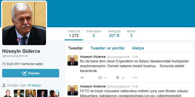 Hüseyin Gülerce, tutuklanan kızı için açıklama yaptı