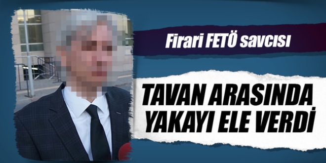 Gültekin Avcı, tavan arasında yakalandı