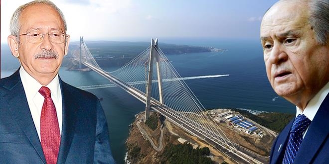 Köprü açılışına Bahçeli ve Kılıçdaroğlu da davet edildi
