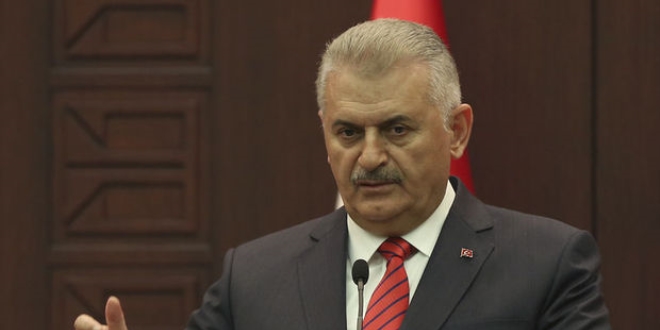 Başbakan Binali Yıldırım'dan 'Fırat Kalkanı' açıklaması