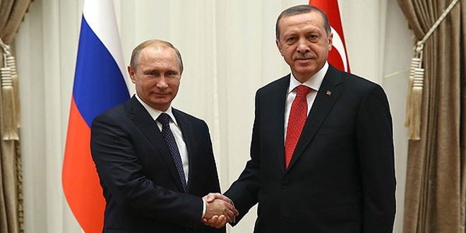 Erdoan, Putin ile telefonda grt