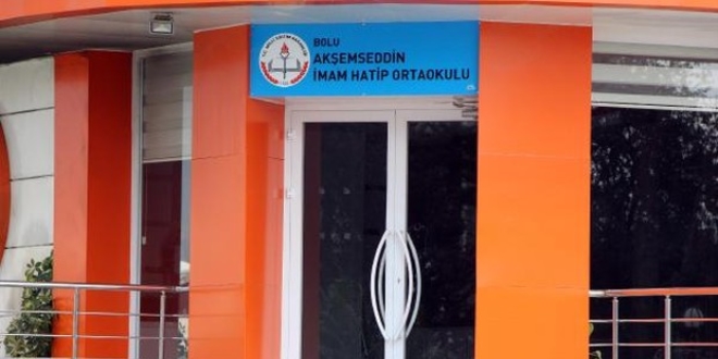 Bolu'da kapatılan 2 okul, imam hatip ortaokulu oldu