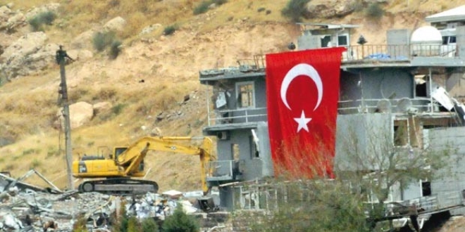 10 ton bomba kırsalda yüklenmiş