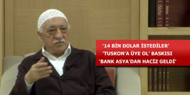 FETÖ, himmet parası vermediği için USAŞ'ı batırmış