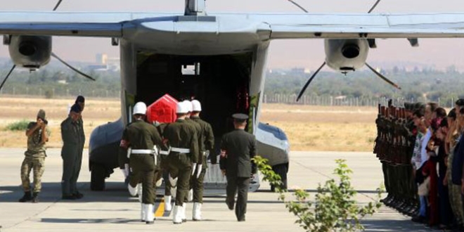 Cerablus'ta şehit olan uzman çavuş için tören düzenlendi