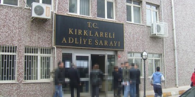 Kırklareli'de 184 özel ve kamu görevlisi tutuklandı