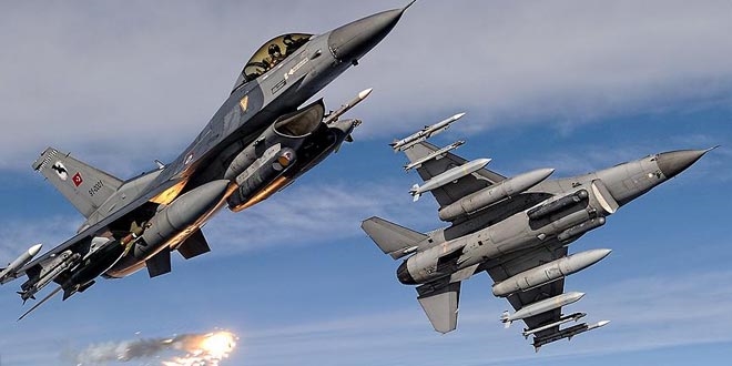 Fırat Kalkanı Harekatı'nda terörist hedefler vuruldu