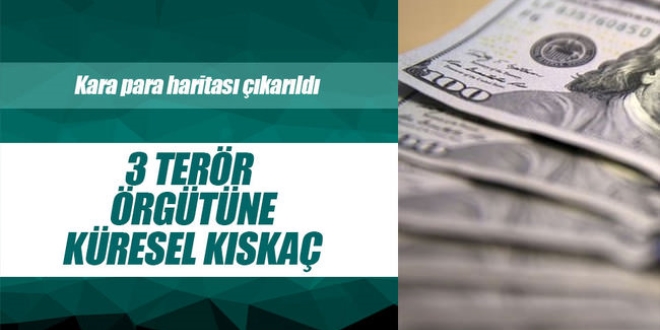 Üç terör örgütüne finansal operasyon
