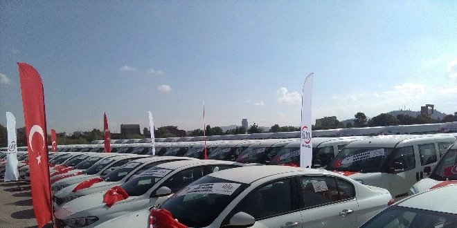 ATO, Ankara Emniyet'ine hibe ettiği araçları teslim etti