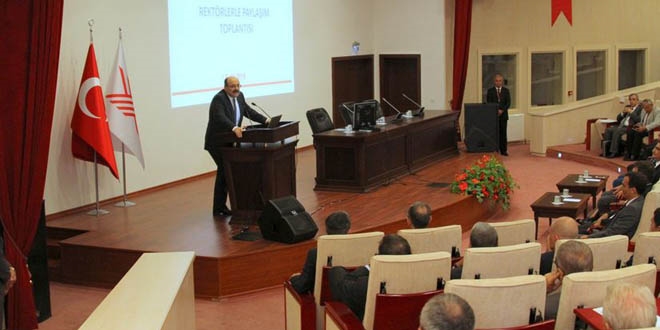 YÖK Başkanı, rektörlerle değerlendirme toplantısı yaptı