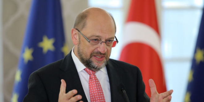 Schulz: AP'nin Türkiye demokrasisine olan desteği açık