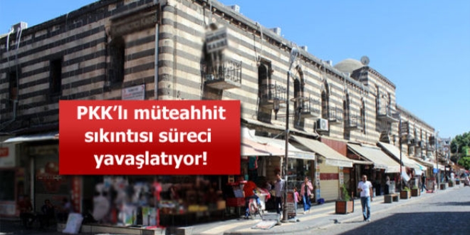 Güneydoğu'da yeniden inşaya PKK tehdidi