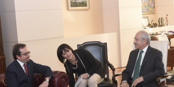 Kılıçdaroğlu, ABD Büyükelçisi Bass ile görüştü