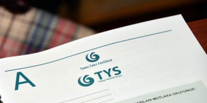 Türkçe Yeterlilik Sınavı yapılıyor