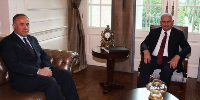 Başbakan Yıldırım, MGK Genel Sekreterini kabul etti