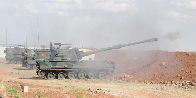 TSK terör örgütü DAEŞ'e ait 2 hedefi vurdu