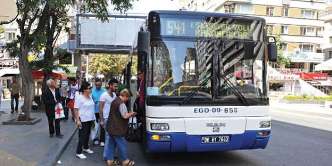 Ankara'da ulaşım bayramda ücretsiz