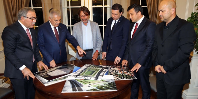 Başbakan Yıldırım, TOKİ Başkanı Turan'ı kabul etti