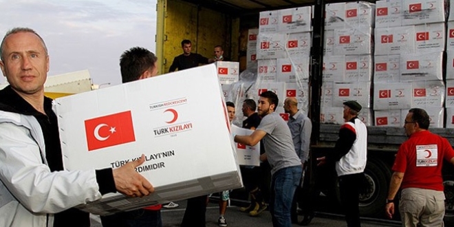 Türk Kızılayı'ndan terör mağduru ailelere bayram yardımı