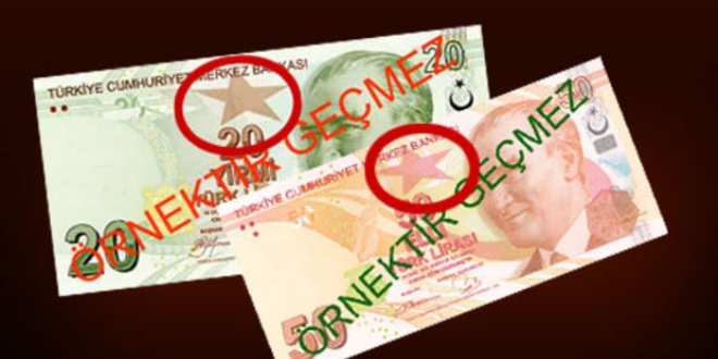 TL banknotlardaki Halley yıldızı FETÖ'cülerin işi