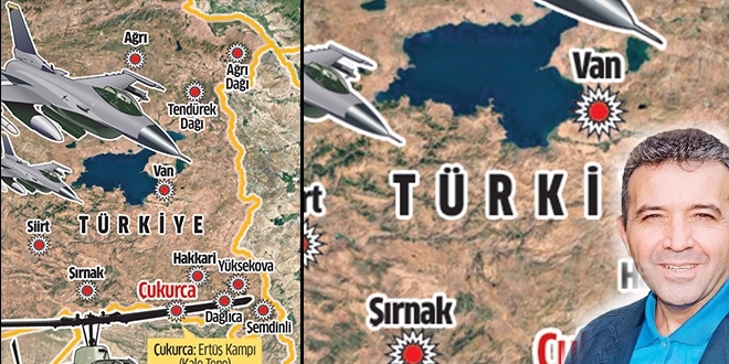 Çukurca'daki Kandilcik yerle bir