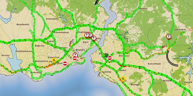Bayram tatili, İstanbul trafiğini rahatlattı