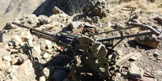 Türkiye-Irak sınırı sıfır noktasında bir doçka ele geçirildi