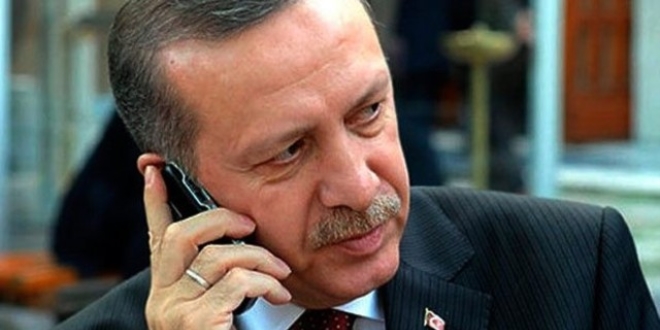 Cumhurbaşkanı Erdoğan liderlerle bayramlaştı