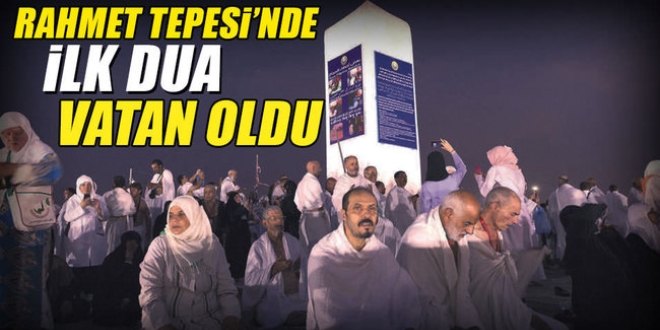 İlk duaları 'vatan' oldu