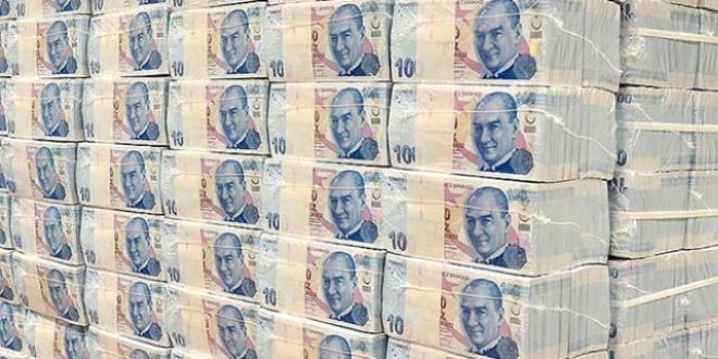 Toplam kredi stoku 1,9 trilyon TL oldu