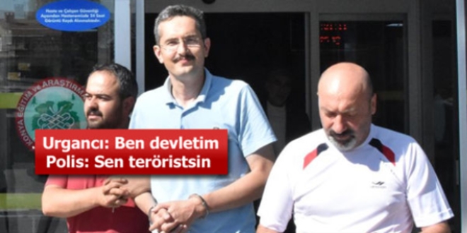 Yakalanan emniyet müdürüne, polisin sen teröristsin dediği iddiası